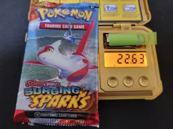 22.63g (Heavy for Lot) Surging Sparks Pokemon Booster Pack English Sealed - #159 - Image 1