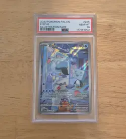 PSA 10 Pokemon tcg Eiscue 205/193 Sv02: Paldea Evolved Holo Illustration Rare. - Image 1