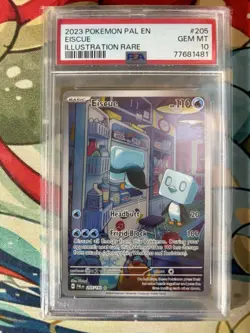 PSA 10 Pokemon tcg Eiscue 205/193 Sv02: Paldea Evolved Holo Illustration Rare. - Image 1