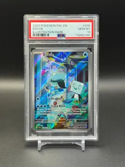 Pokemon Eiscue 205/193 Sv02: Paldea Evolved Holo PSA 10 GEM - Image 1