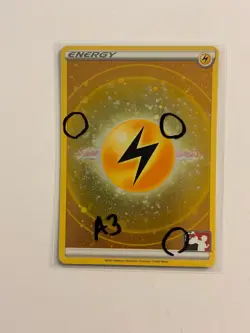 3X SWIRL Electric Energy Cosmos Holo Pokemon Prize Pack Series 3 FAST SHIP *A3 - Image 1