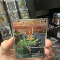 Pokemon Victini SVP 208 Promo Illustration Rare NM/Mint English Edition - Image 5