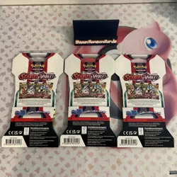 Pokemon TCG Scarlet and Violet Base Sleeved Booster Pack - Lot of 3 - Image 2