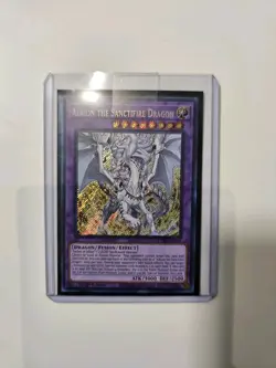 Yugioh Albion the Sanctifire Dragon CYAC-EN035 1st Edition NM - Image 1