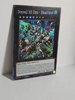 Yugioh DoomZ XII End - Drastrius DOOD-EN045 Secret Rare 1st Ed Near Mint - Image 2