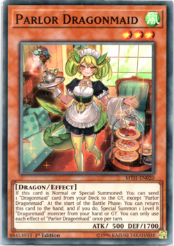 LP Parlor Dragonmaid - MYFI-EN020 - Super Rare - 1st Edition - Yugioh - Image 1