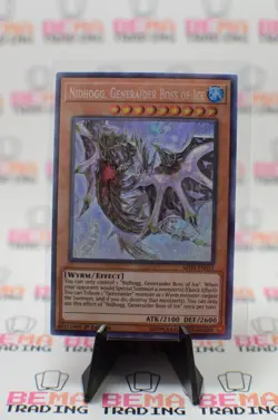 Nidhogg, Generaider Boss of Ice MYFI-EN031 Mystic Fighters 1st Edition - Image 1