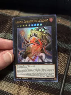 Yugioh Laevatein, Generaider Boss of Shadows PHHY-EN047 Ultra Rare 1st Ed NM - Image 1