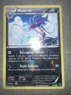 Malamar #46/98 Ancient Origins Reverse Holo 2015 Common Pokemon Card (NM) - Image 1