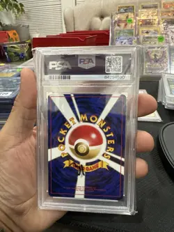 PSA 7 Misty's Tentacruel Japanese Hanada City Gym Deck 73 Holo Pokemon Card 1998 - Image 2