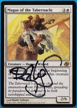 Magus of the Tabernacle Planar Chaos NM White Rare SIGNED CARD (504974) ABUGames - Image 1