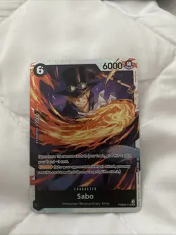 One Piece TCG | Sabo PRB02-014 SR - One Piece Card the Best Vol. 2 NM - Image 1