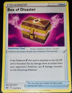 Box of Disaster 154/196 Uncommon | Lost Origin | Pokemon Card - Image 1