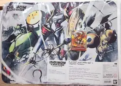 Digimon Card Game Playmat and Card Set 1 Digimon Tamers PB-08 Guilmon - Image 1