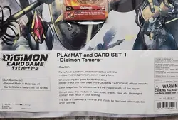 Digimon Card Game Playmat and Card Set 1 Digimon Tamers PB-08 Guilmon - Image 2