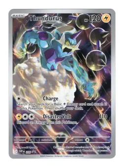 Thundurus 209 Sv: Scarlet & Violet Promo Pokemon Card NM - Image 1
