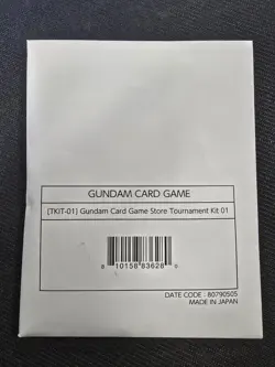 Gundam Card Game Store Tournament Kit 01 ENGLISH SEALED TKIT-01 - Image 1