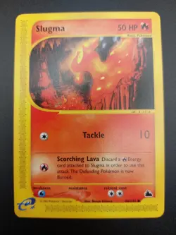 Pokemon Card Slugma 98/144 common 2003 Skyridge LP - Image 2