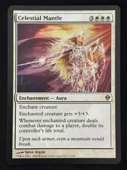 1x MTG Celestial Mantle - Zendikar (ZEN) #6 - Magic the Gathering - Image 1