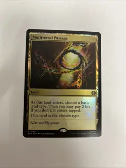 Multiverse Passage Foil (0180) Spiderman MTG - Image 1