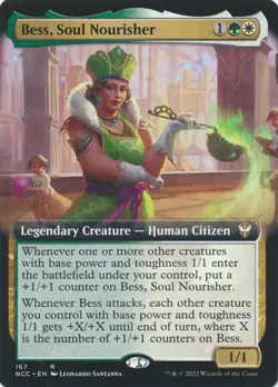 MTG Streets of New Capenna Commander - Bess, Soul Nourisher (Extended) - Image 1