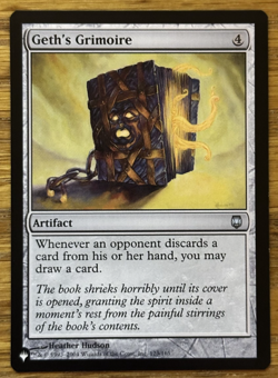 MTG Mystery Booster The List, Geth's Grimoire (Darksteel) - Image 1