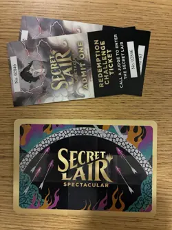 Secret Lair Spectacular Planechase Deck, Redemption Ticket MagicCon Atlanta 2025 - Image 1