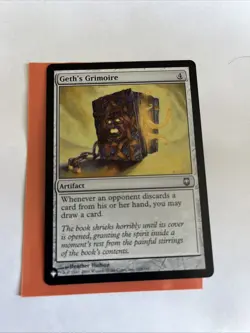MTG Geth's Grimoire The List - Darksteel 123/165 Regular Uncommon - Image 1