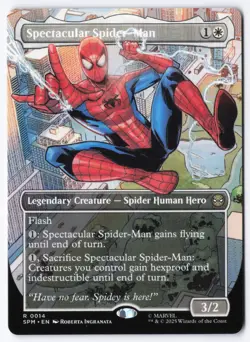 Spectacular Spider-Man (Borderless) R Marvel's Spider-Man 14 NM - Image 1
