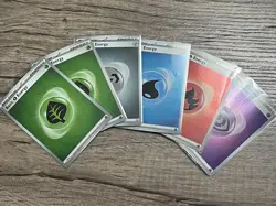 PLAY SET OF 6! COPIES HOLO Basic Energy - Pokemon Shrouded Fable - Image 1