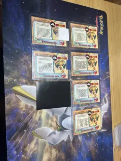 Vintage (1999) Topps Pokemon TV Animation All CHaRIzARDSeries LOT of 7 Charizard - Image 4