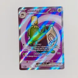 Pokemon Sinistcha ex 189/167, Twilight Masquerade, Full Art - Image 1
