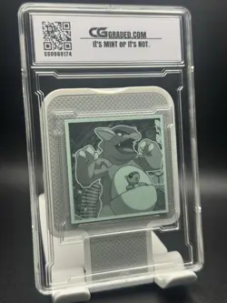 CG Pristine 10 2022 LOTTE POKEMON JAPANESE #18 BULBASAUR WAFER STICKER - Image 2