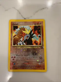 Pokemon TCG Entei Wizards Black Star Promos 34 Holo Promo Promo - Image 1