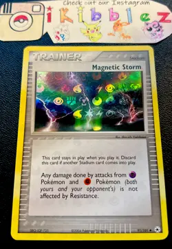 MAGNETIC STORM 91/101 LP Energy Symbol Holo Pokemon Card. Free Tracked Shipping! - Image 1