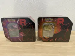 Pokemon Team Rocket Tin: Nidoking & Persian Ex Free Team Rocket Vintage Cards! - Image 2