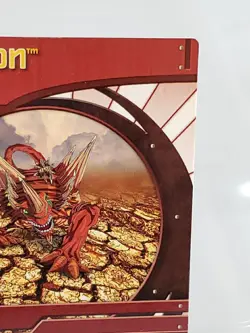 Bakugan Battle Brawlers Ability Card Red Baliton 2/4m Trap 2009 - Image 2