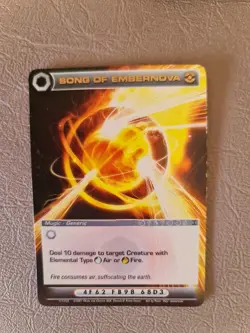 Song of Embernova - Rare - Chaotic Card - Dawn of Perim - Image 1