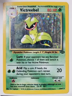 HOLO Victreebel 14/64 - NM - RARE 1999 Jungle Pokemon Card $2 Combined Shipping - Image 1