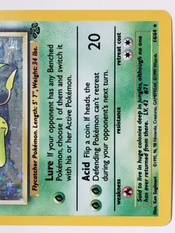 HOLO Victreebel 14/64 - NM - RARE 1999 Jungle Pokemon Card $2 Combined Shipping - Image 4