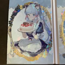 Love of Picking Stars Trifold Serial Number Card #116/166! Goddess Story Ayaka - Image 4