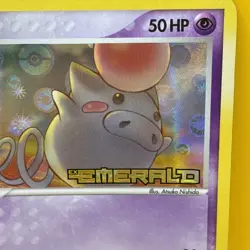 SPOINK ( 66/106 ) EMERALD 2005 Pokemon/ Nintendo Card Reverse Holo - Image 2