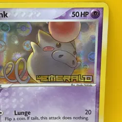 SPOINK ( 66/106 ) EMERALD 2005 Pokemon/ Nintendo Card Reverse Holo - Image 4