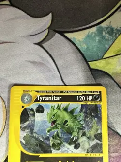 Pokemon Tyranitar Expedition Card 66/165 Rare Near Mint Condition Non Holo - Image 3