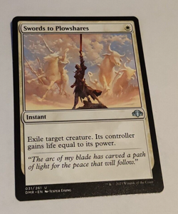 MtG Swords to Plowshares (DMR-031) Uncommon English MINT - Image 1