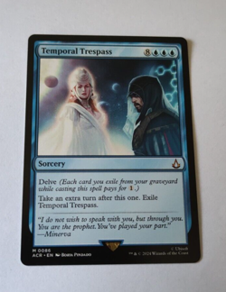 MtG Temporal Trespass (ACR-0086) Mythic Rare English MINT - Image 1