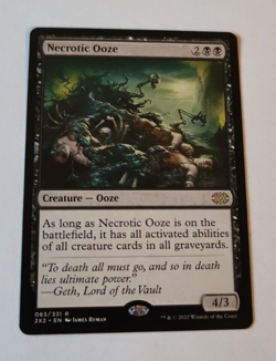MtG Necrotic Ooze (2X2-083) Rare English MINT - Image 1