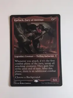 Karlach, Fury of Avernus Foil Etched Commander Legends: Battle for Baldur's Gate - Image 1