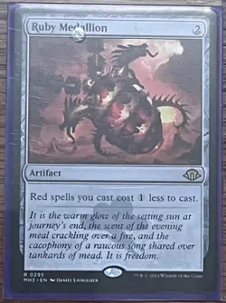 Ruby Medallion Modern Horizons 3 Regular - Image 1