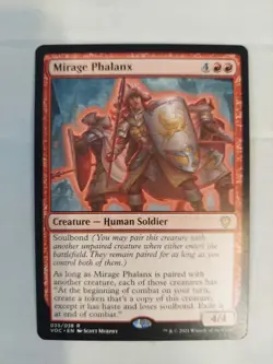 Mirage Phalanx Commander: Innistrad: Crimson Vow Regular - Image 1